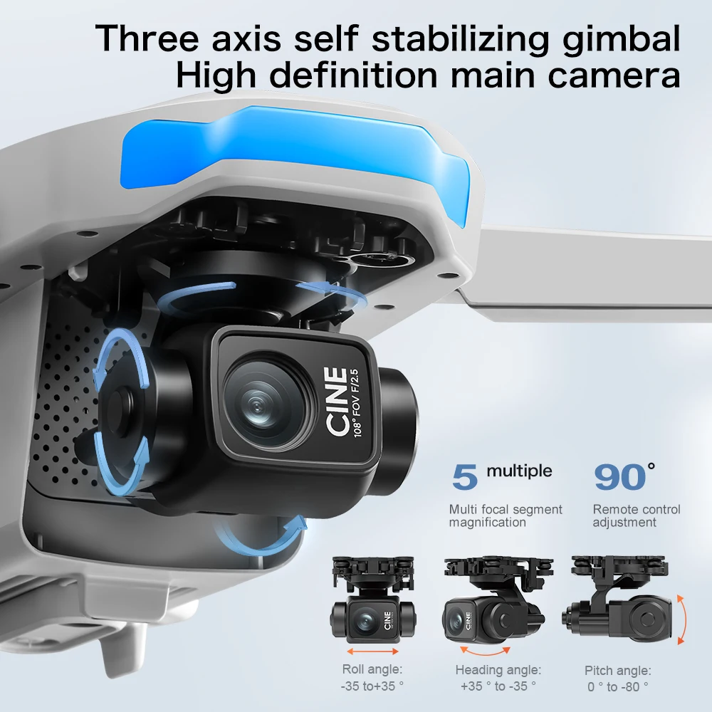 Original S-X1 GPS Foldable RC  - Drone Gimbal 3 Axis ulasan dan harga