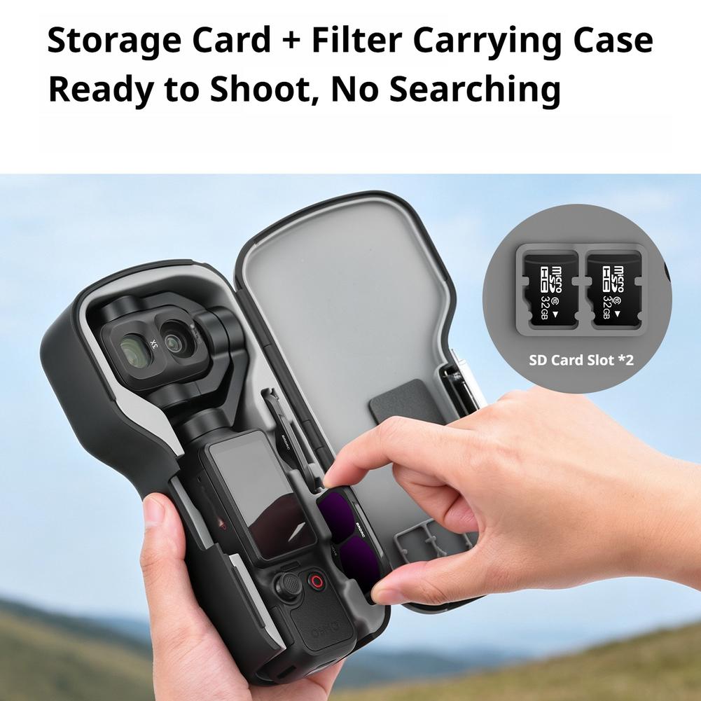 ABS Carrying Case For DJI Osmo - Drone Gimbal Case ulasan dan harga