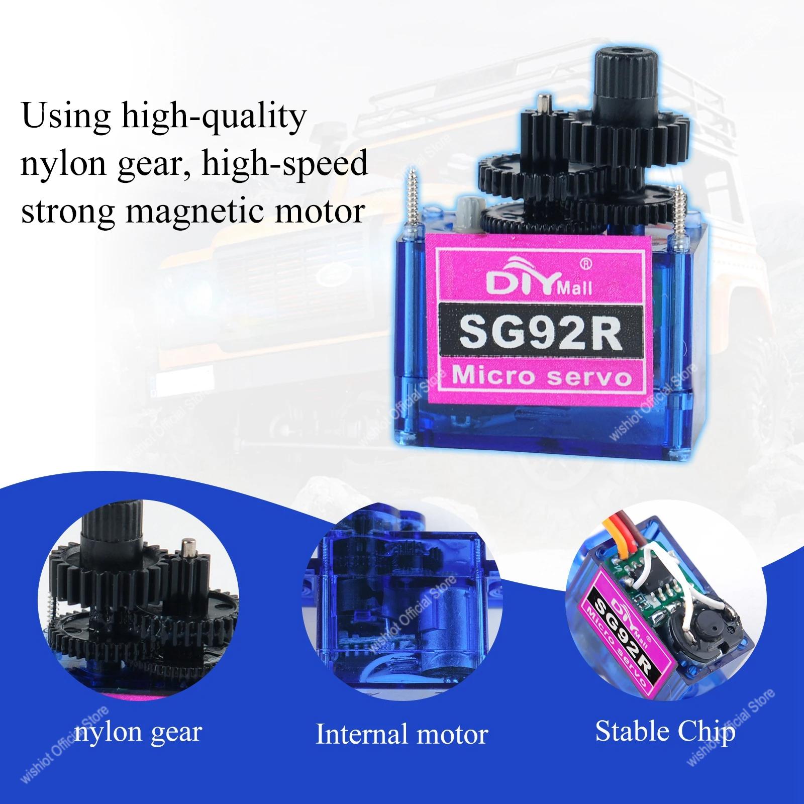 SG92R Micro Servo Motor 4.8-6V - Drone Gimbal Controller ulasan dan harga